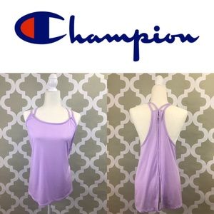 NWOT Champion Lilac Split Back Strappy Tank XXL